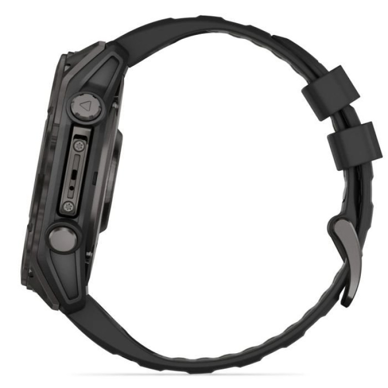 Смарт-годинник Garmin Fenix 8 51mm AMOLED Sapphire Carbon Gray DLC Titanium (010-02905-21)