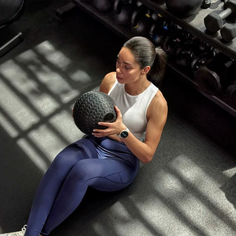 Смарт-годинник Garmin vivoactive 5 Slate Aluminum Bezel with Black Case and Silicone Band (010-02862-10)