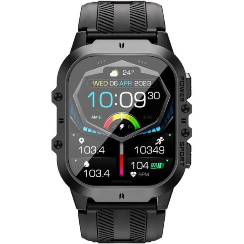 Смарт-годинник Oukitel BT20 Black-blue