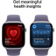 Смарт-годинник Apple Watch Series 11 GPS 42mm Silver Alu. Case w. Purple Fog S. Band - S/M (MEU64)