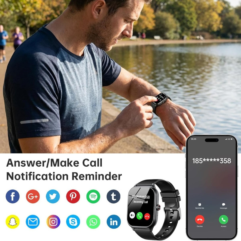 Смарт-годинник Oukitel V7 Black