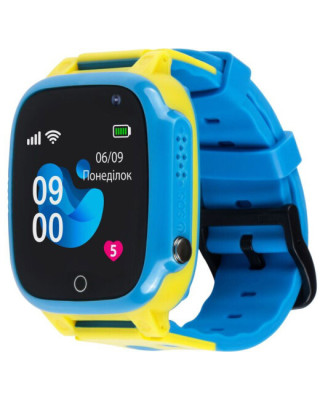 Смарт-годинник Amigo GO008 GLORY GPS WIFI Blue-Yellow (976267)