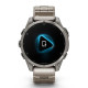 Смарт-годинник Garmin Fenix 8 47mm AMOLED Sapphire Titanium with Vented Titanium Bracelet (010-02904-40)