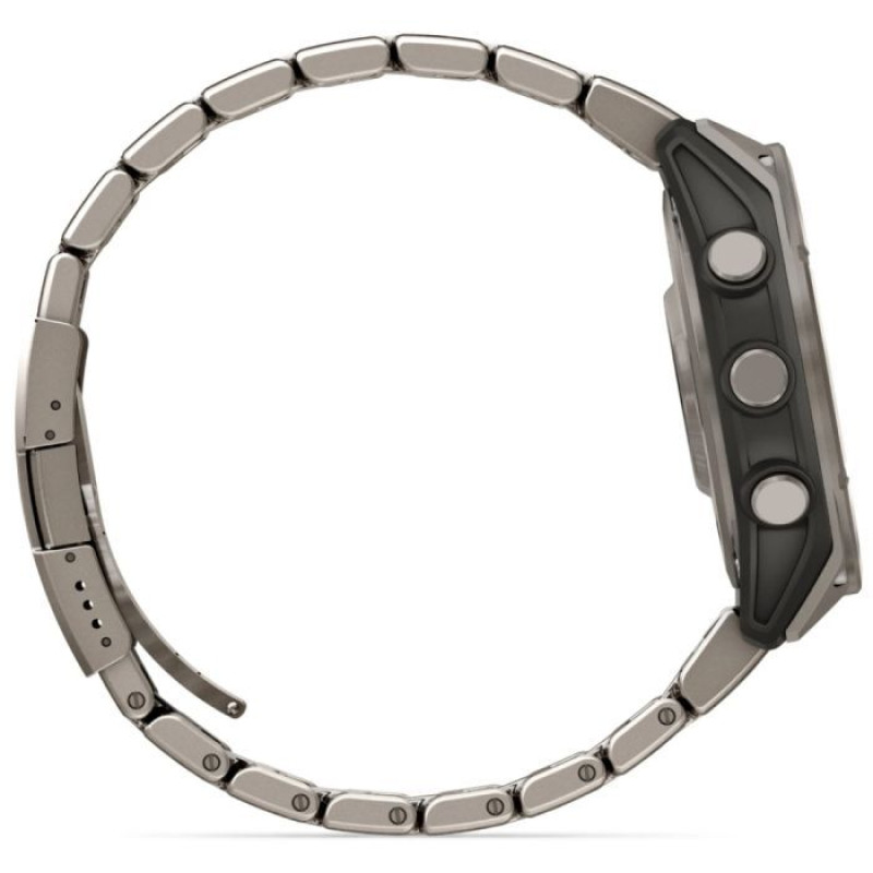 Смарт-годинник Garmin Fenix 8 47mm AMOLED Sapphire Titanium with Vented Titanium Bracelet (010-02904-40)