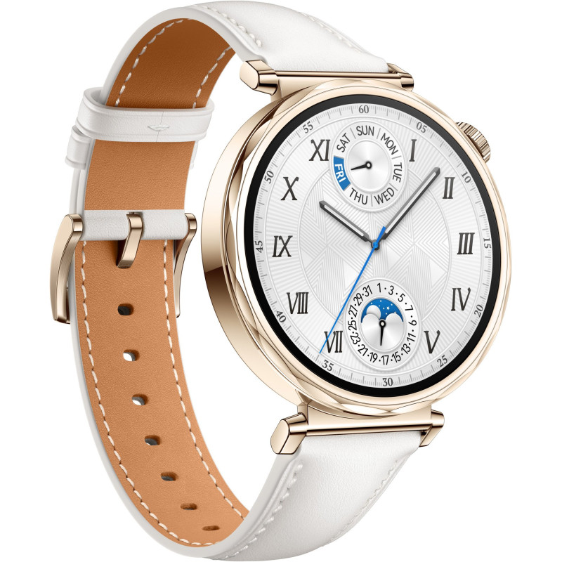 Смарт-годинник Huawei WATCH GT 5 41mm White Leather (55020DJT)