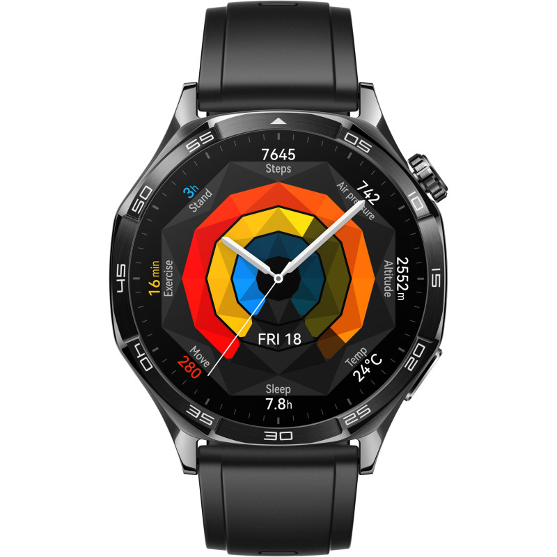 Смарт-годинник Huawei WATCH GT 5 46mm Black (55020DKM)