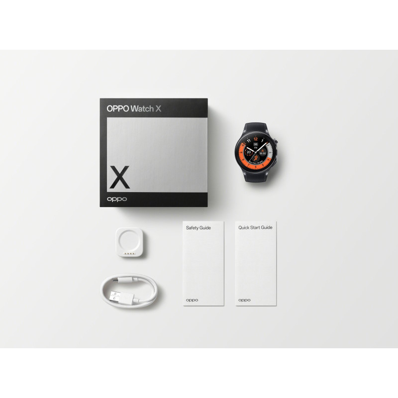 Смарт-годинник OPPO OWWE231 WATCH X (platinum black)