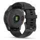 Смарт-годинник Garmin Fenix E 47mm AMOLED Slate Gray Steel with Black Silicone Band (010-03025-01)