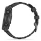 Смарт-годинник Garmin Fenix E 47mm AMOLED Slate Gray Steel with Black Silicone Band (010-03025-01)