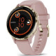 Розумний годинник Garmin Venu 3S, Dust Rose + Soft Gold, GPS (010-02785-03)