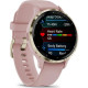 Розумний годинник Garmin Venu 3S, Dust Rose + Soft Gold, GPS (010-02785-03)