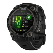 Смарт-годинник Garmin Instinct 3 45mm AMOLED Black with Black Band (010-02936-00)