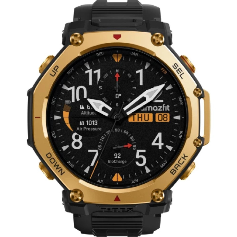 Смарт-годинник Amazfit T-Rex 3 Pro Black Gold (W2444OV5N)
