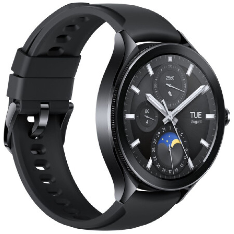 Смарт-годинник Xiaomi Watch 2 Pro Bluetooth Black Case with Black Fluororubber Str (1006732)