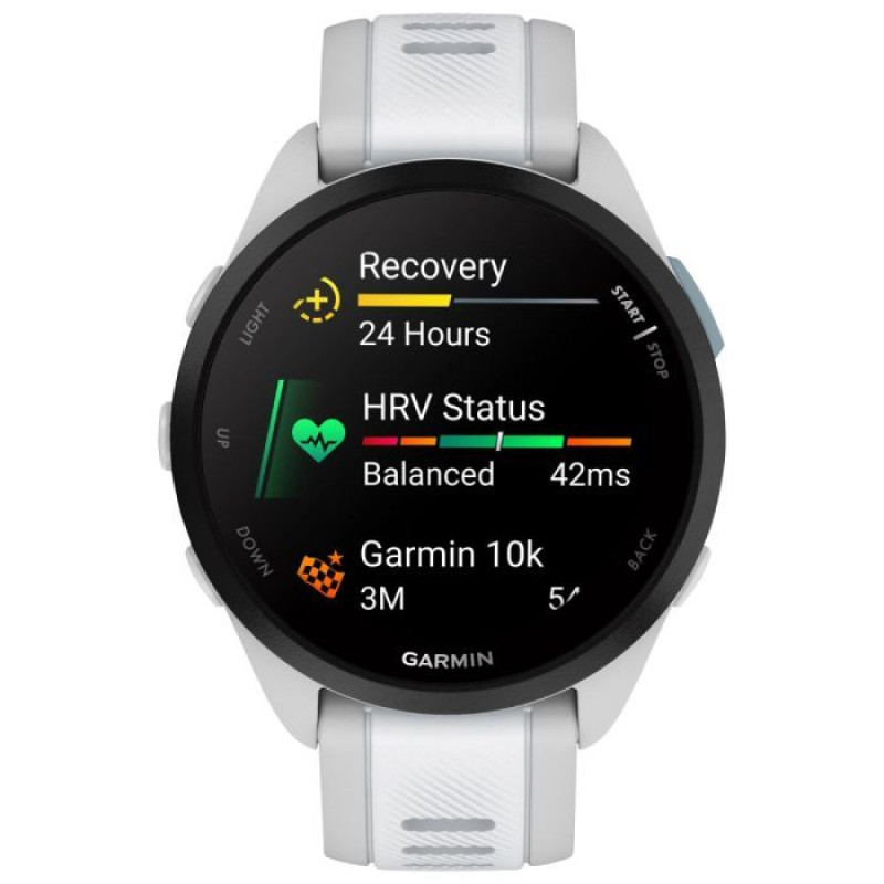 Смарт-годинник Garmin Forerunner 165 Mist Gray/Whitestone (010-02863-21)