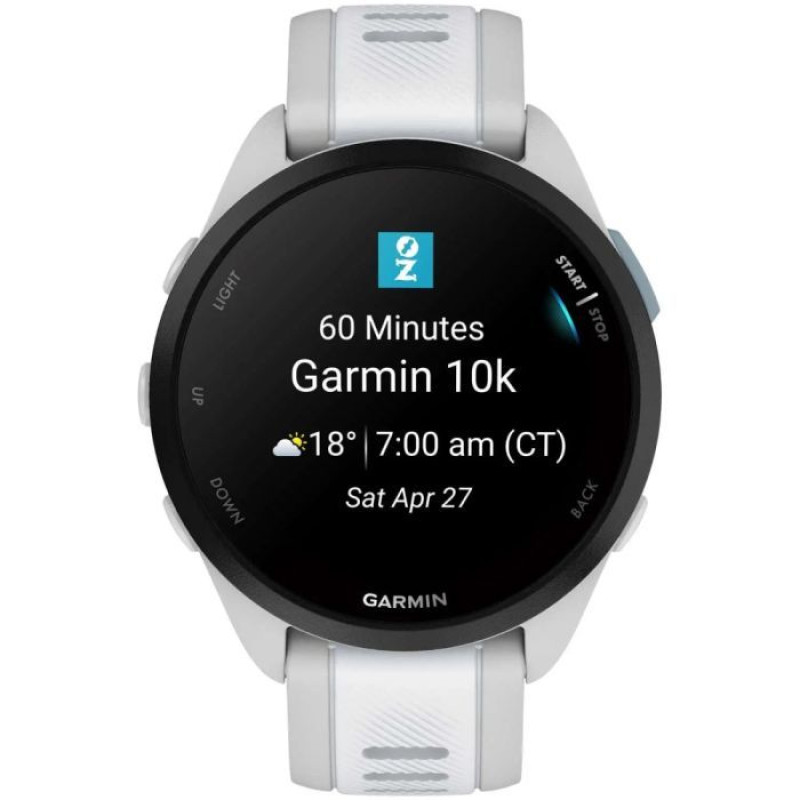 Смарт-годинник Garmin Forerunner 165 Mist Gray/Whitestone (010-02863-21)