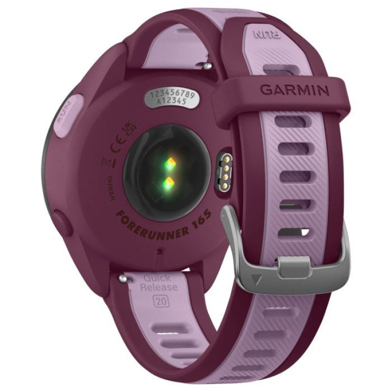 Смарт-годинник Garmin Forerunner 165 Music Berry/Lilac (010-02863-33)