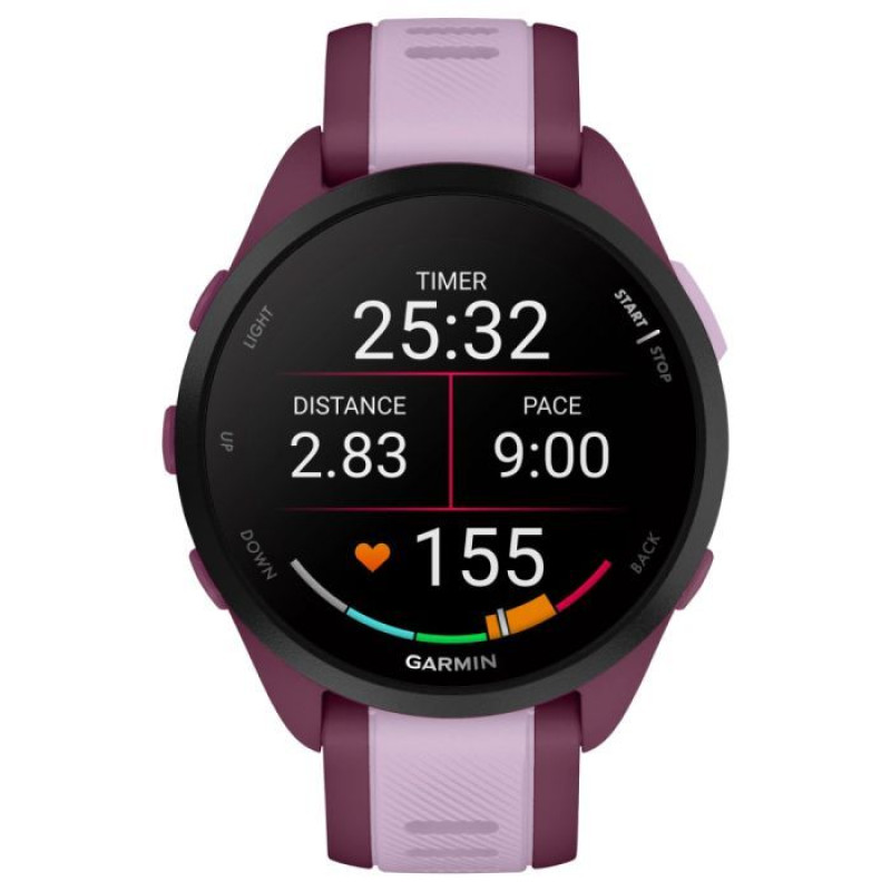 Смарт-годинник Garmin Forerunner 165 Music Berry/Lilac (010-02863-33)