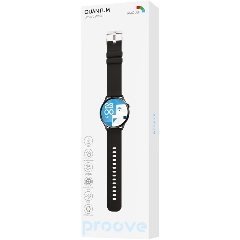 Смарт-годинник Proove Quantum black
