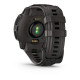 Смарт-годинник Garmin Instinct E 45mm Black with Charcoal Band (010-02933-00)