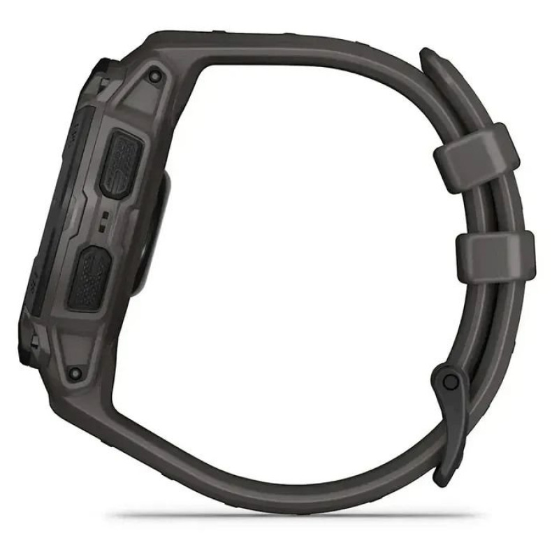 Смарт-годинник Garmin Instinct E 45mm Black with Charcoal Band (010-02933-00)