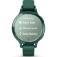 Смарт-годинник Garmin Lily 2 Active Jasper Green with Jasper Green Silicone Band (010-02891-02)