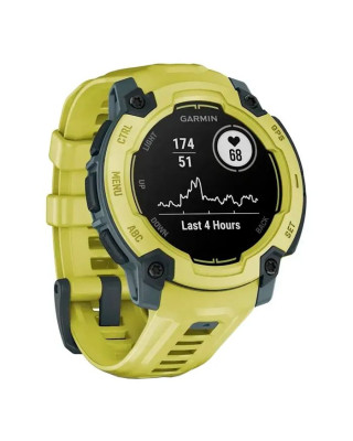 Смарт-годинник Garmin Instinct E 45mm Electric Lime with Electric Lime Band (010-02933-01)
