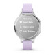 Смарт-годинник Garmin Lily 2 Active Silver with Purple Jasmine Silicone Band (010-02891-01)