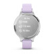Смарт-годинник Garmin Lily 2 Active Silver with Purple Jasmine Silicone Band (010-02891-01)