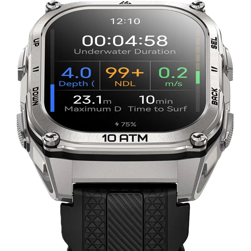 Смарт-годинник KOSPET TANK M4 SILVER