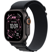 Смарт-годинник Apple Watch Ultra 3 GPS + Cellular 49mm Black Titanium Case with Black Alpine Loop - Small (MF0Q4QP/A)