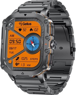 Смарт-годинник Gelius Pro GP-SW016 (Tactical Heavy) Black Chrome