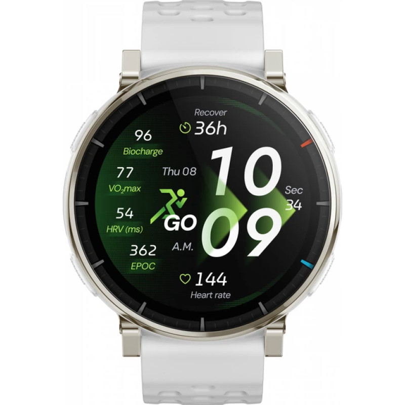Смарт-годинник Amazfit Active 3 Premium Aero White (W2559GL3N)