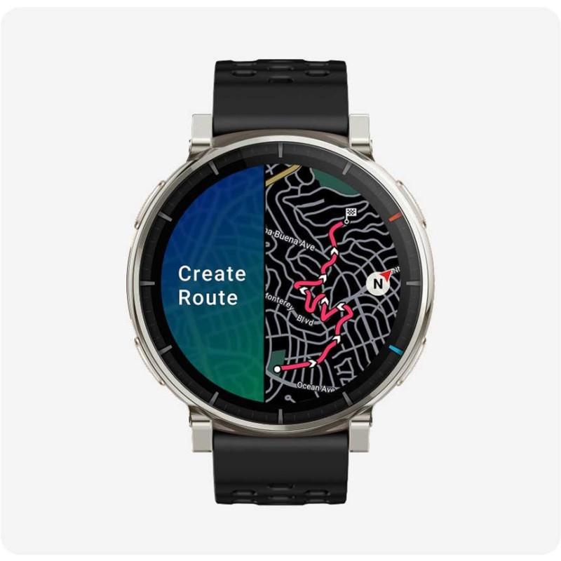 Смарт-годинник Amazfit Active 3 Premium Apex Silver (W2559GL1N) 