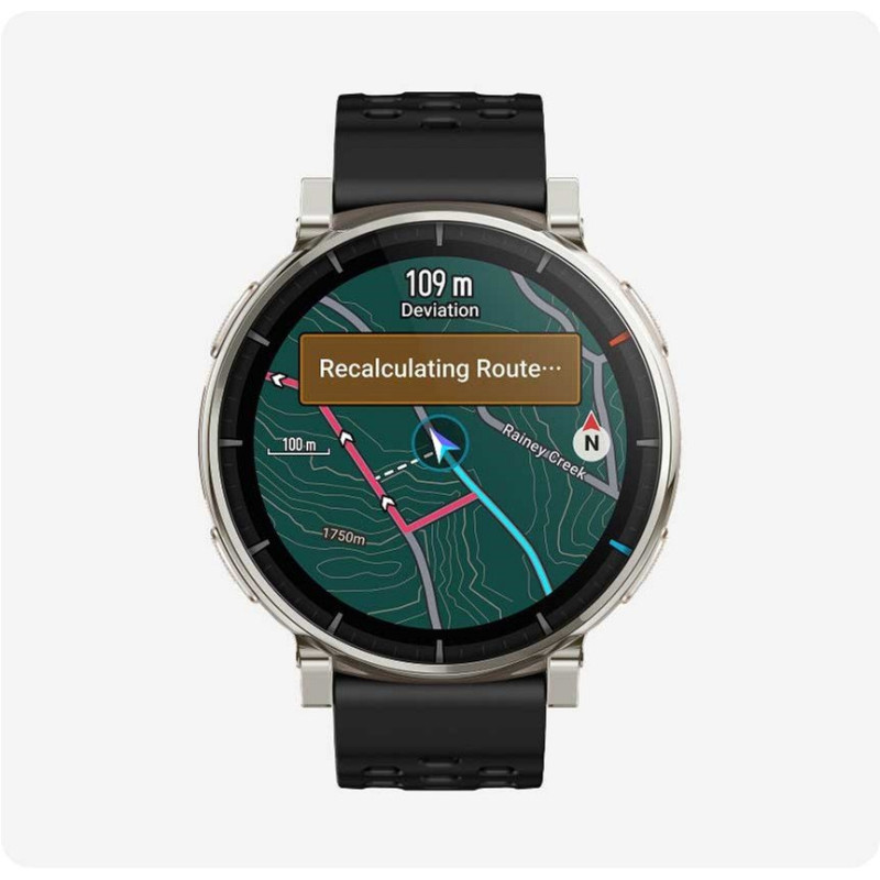 Смарт-годинник Amazfit Active 3 Premium Apex Silver (W2559GL1N) 