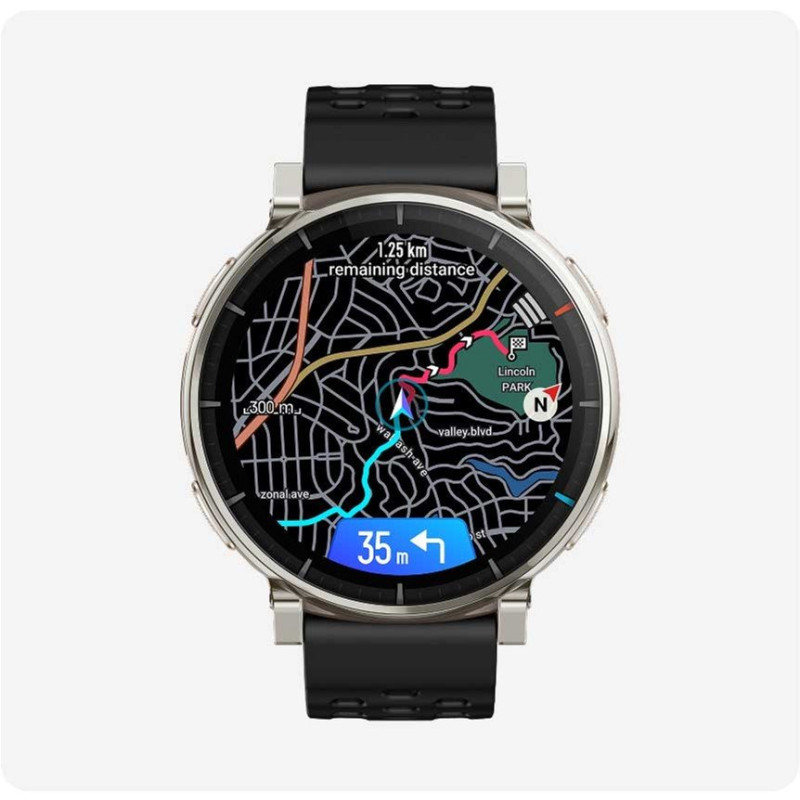 Смарт-годинник Amazfit Active 3 Premium Apex Silver (W2559GL1N) 