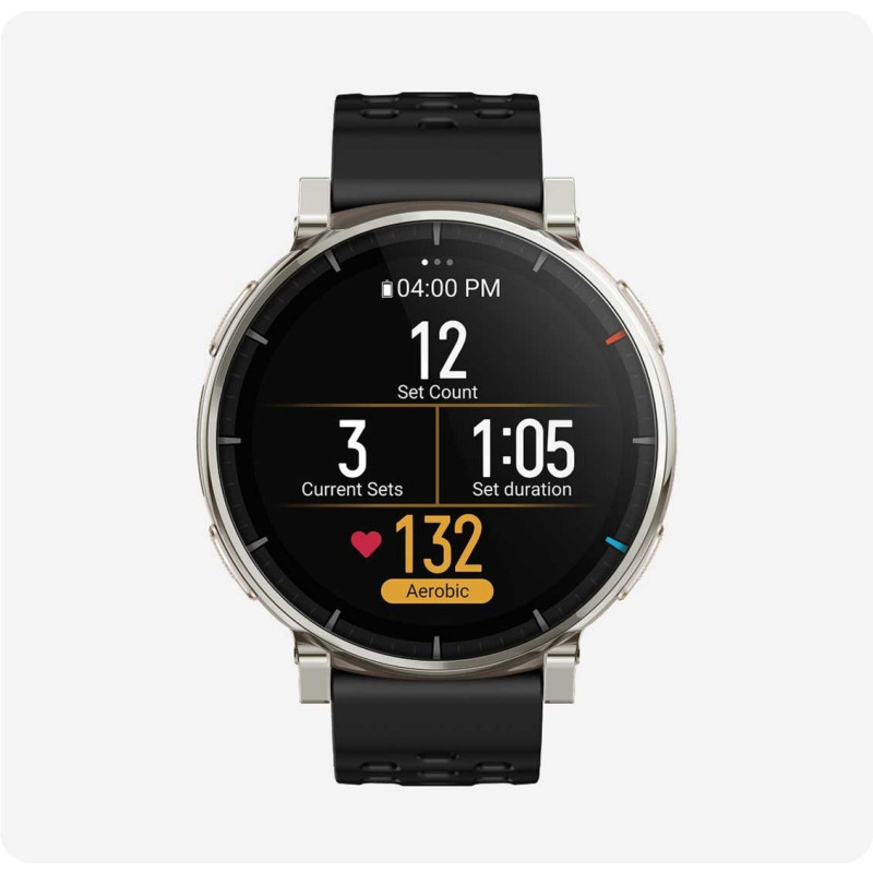 Смарт-годинник Amazfit Active 3 Premium Apex Silver (W2559GL1N) 