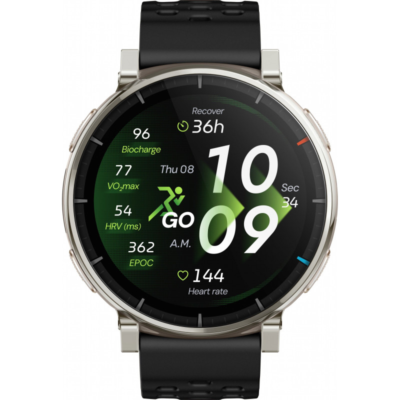 Смарт-годинник Amazfit Active 3 Premium Apex Silver (W2559GL1N) 