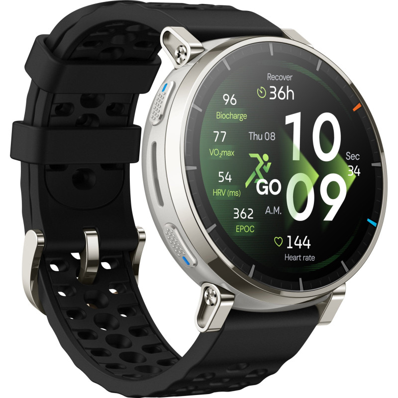 Смарт-годинник Amazfit Active 3 Premium Apex Silver (W2559GL1N) 