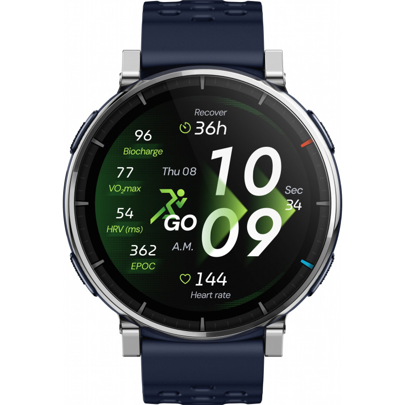 Смарт-годинник Amazfit Active 3 Premium Atlas Blue (W2559GL2N)
