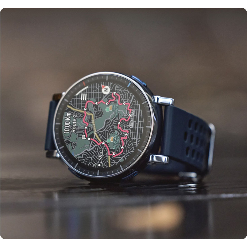 Смарт-годинник Amazfit Active 3 Premium Atlas Blue (W2559GL2N)