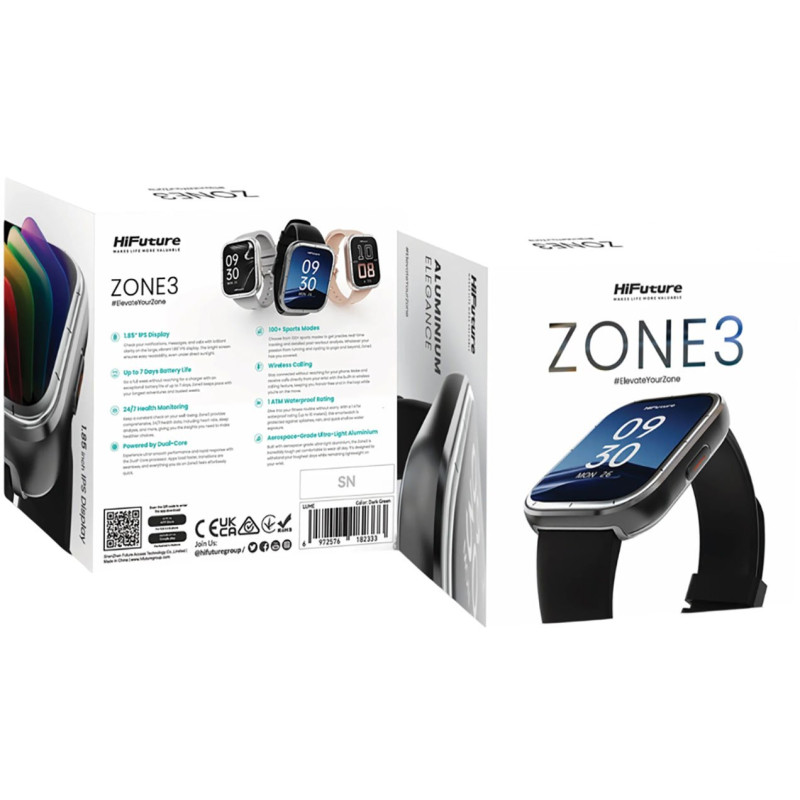 Смарт-годинник HiFuture Zone3 Silver