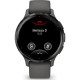 Смарт-годинник Garmin Venu 3s Silver Stainless Steel Bezel with Pebble Grey Case and Silicone Band (010-02785-50)