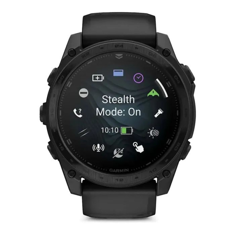 Смарт-годинник Garmin Tactix 8 Standard, AMOLED 51mm, GPS смарт-часи (010-03406-01)