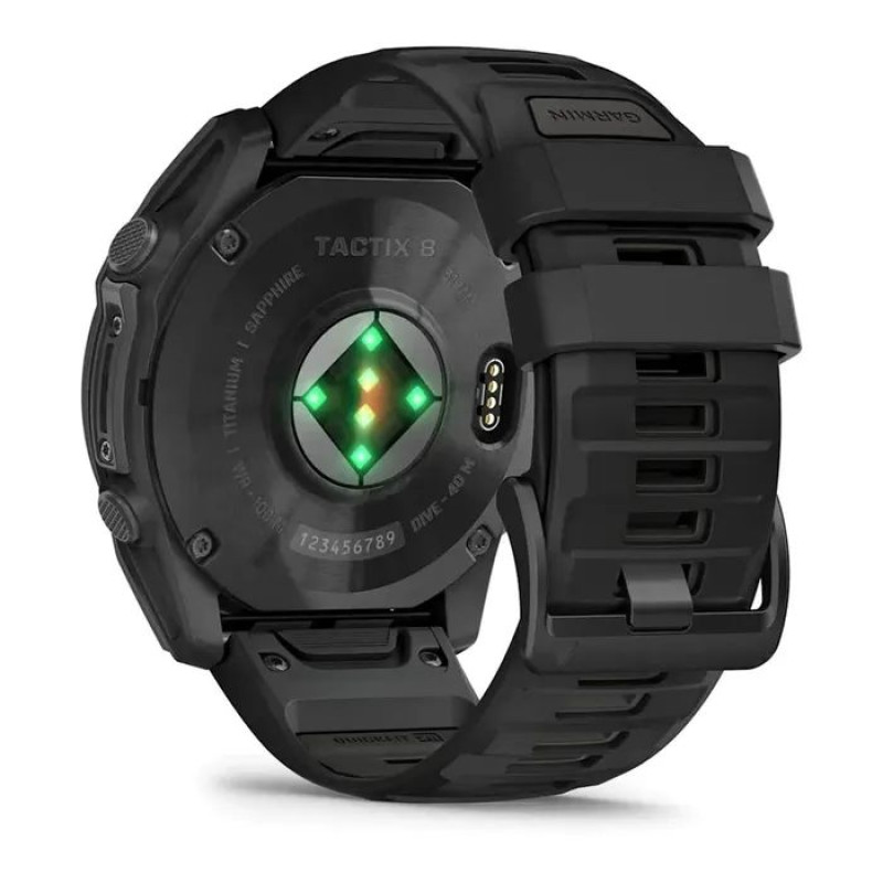Смарт-годинник Garmin Tactix 8 Standard, AMOLED 51mm, GPS смарт-часи (010-03406-01)