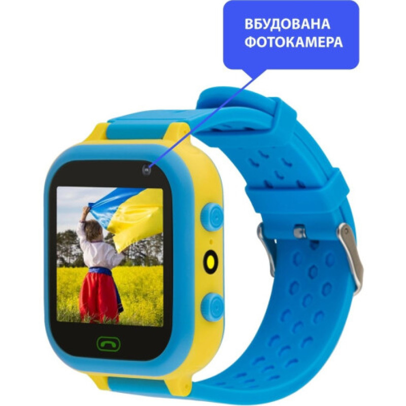 Смарт-годинник Amigo GO009 Blue Yellow (996383)