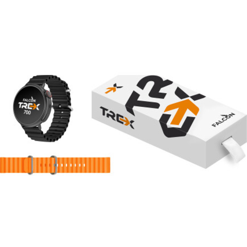 Смарт-годинник Trex Falcon 700 Ultra Black (TRX-FLC700-BLK)