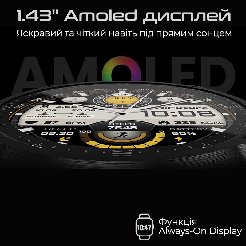 Смарт-годинник HiFuture mix 3 black (mix3.black)