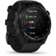 Смарт-годинник Garmin Descent Mk3i 43 mm Carbon Gray DLC Titanium w. Black Silicone Band (010-02753-11)