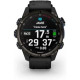 Смарт-годинник Garmin Descent Mk3i 43 mm Carbon Gray DLC Titanium w. Black Silicone Band (010-02753-11)